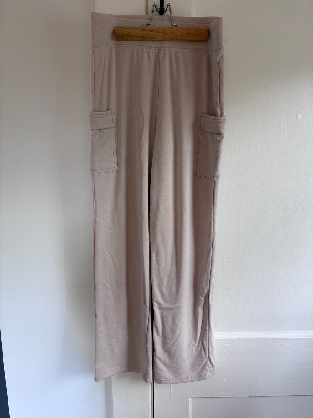 a new day Wide-Leg Cargo Lounge Pants - Taupe
